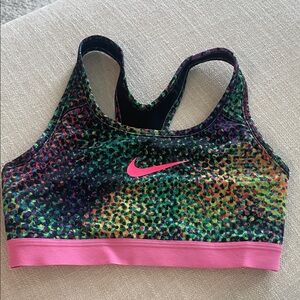 Nike Colorful Print Sports Bra